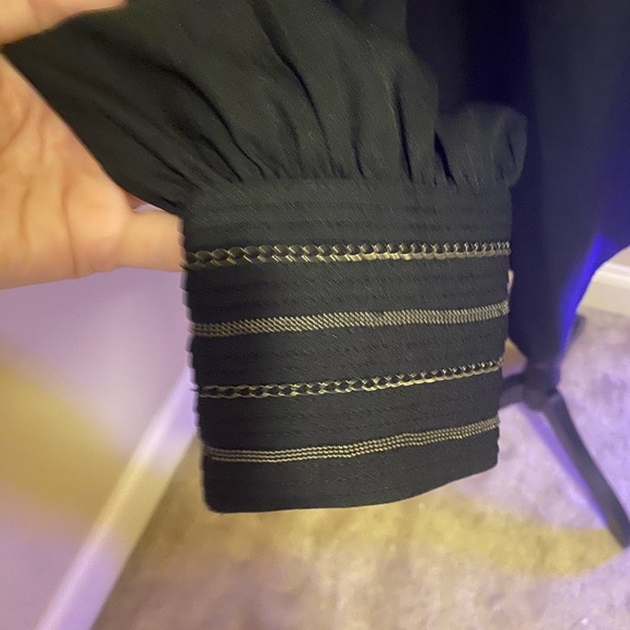 Chico’s Black Beautiful Blouse - Picture 2 of 8